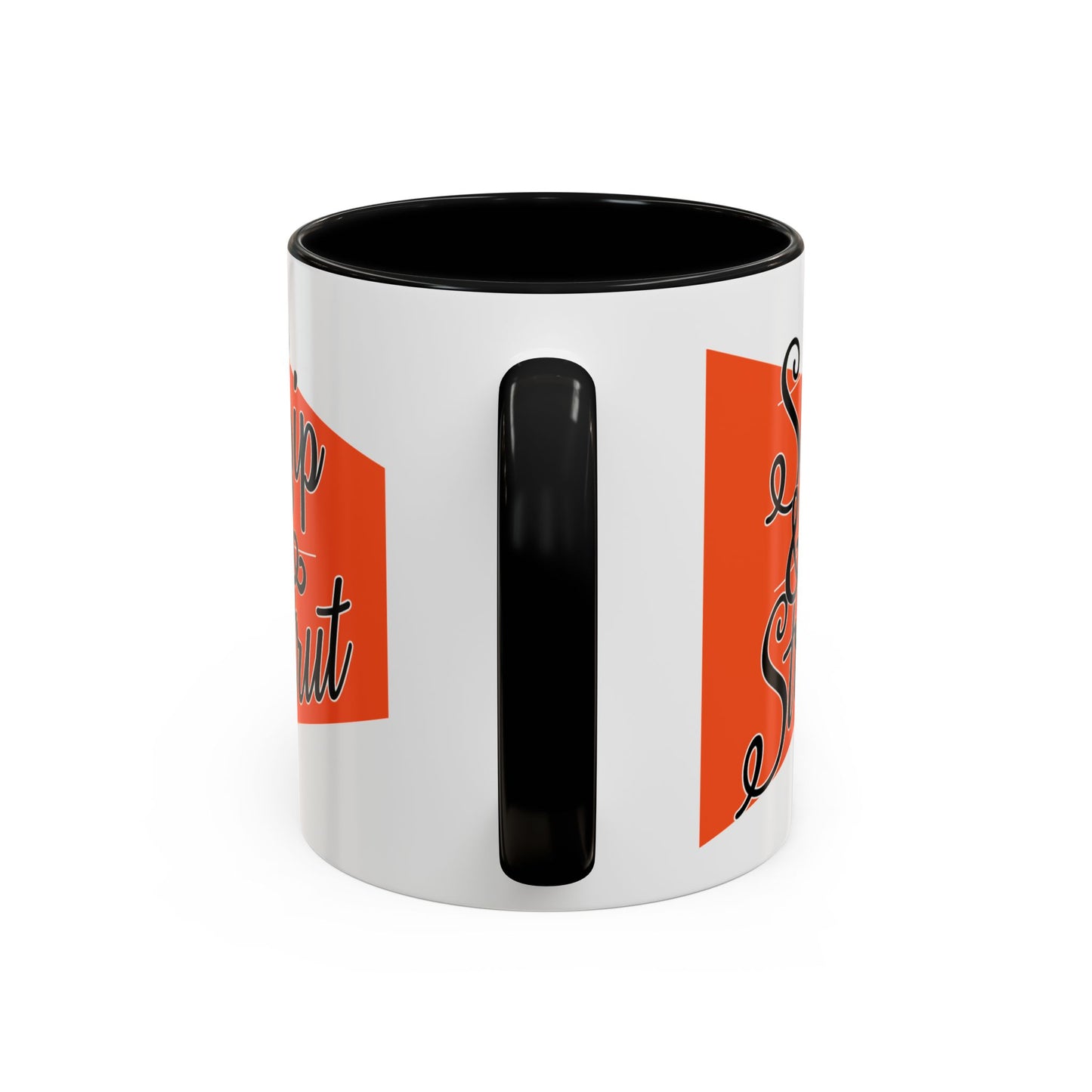 Accent Coffee Mug (11, 15oz) - Sip & Strut Design, Perfect Gift for Coffee Lovers, Home Office Decor, Unique Holiday Present, Ceramic [...]