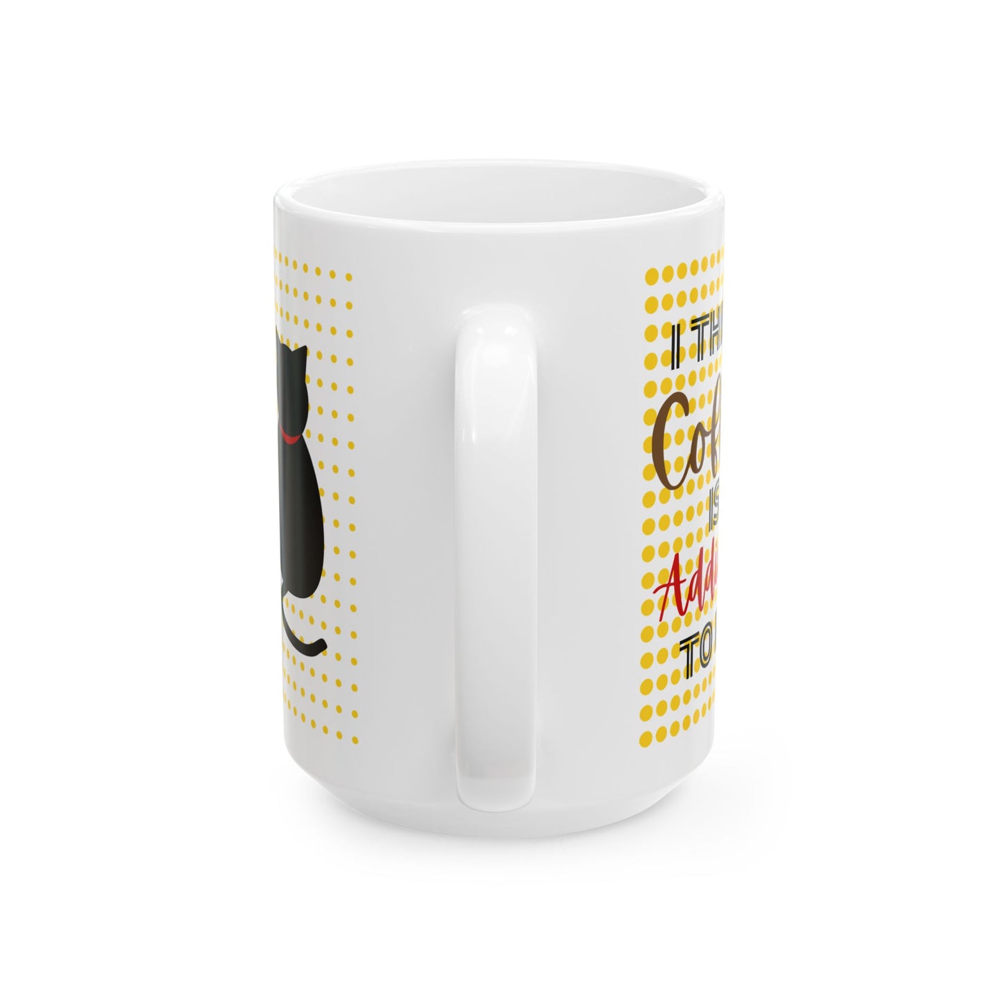 FaithStyles  Ceramic Mug – "Addicted" Green 11oz & 15oz