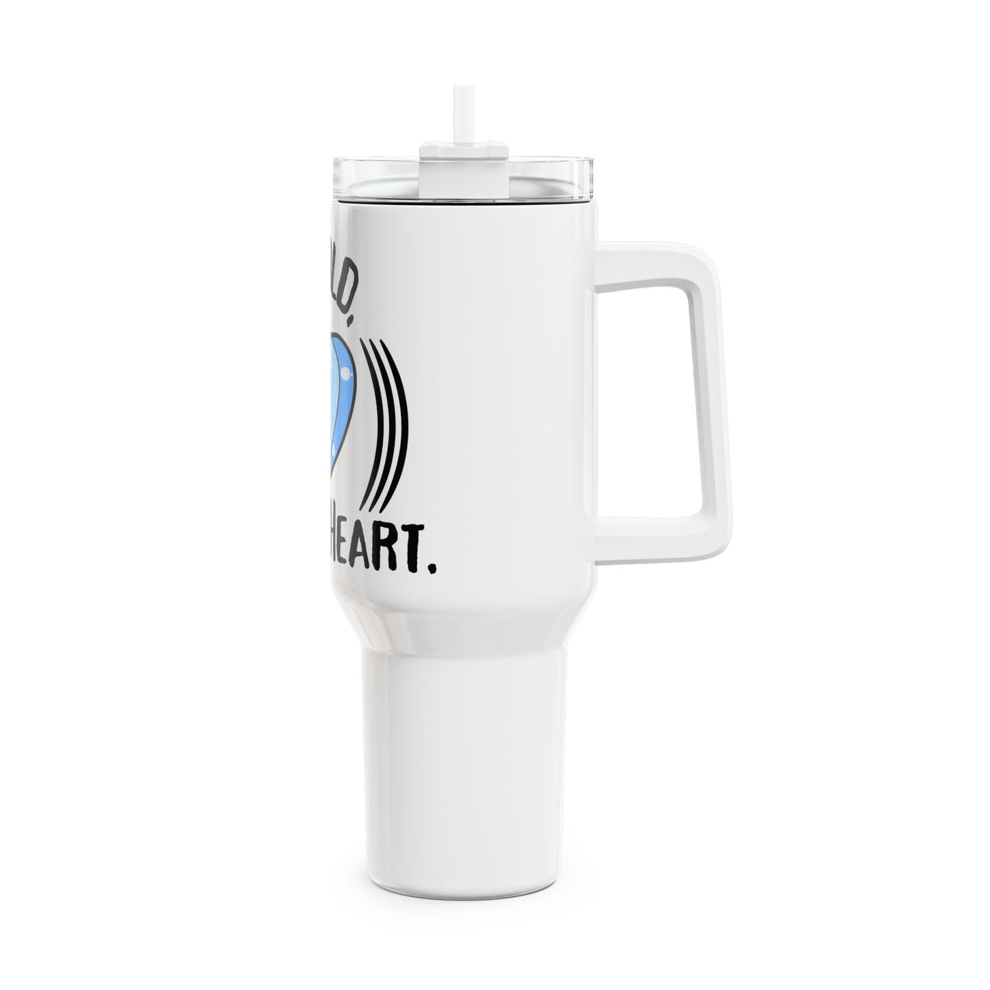 Ice Cold 40oz Tumbler - Perfect Summer Drinkware, Cool Gift for Friends, Pool Parties, Outdoor Events, Motivational Hydration