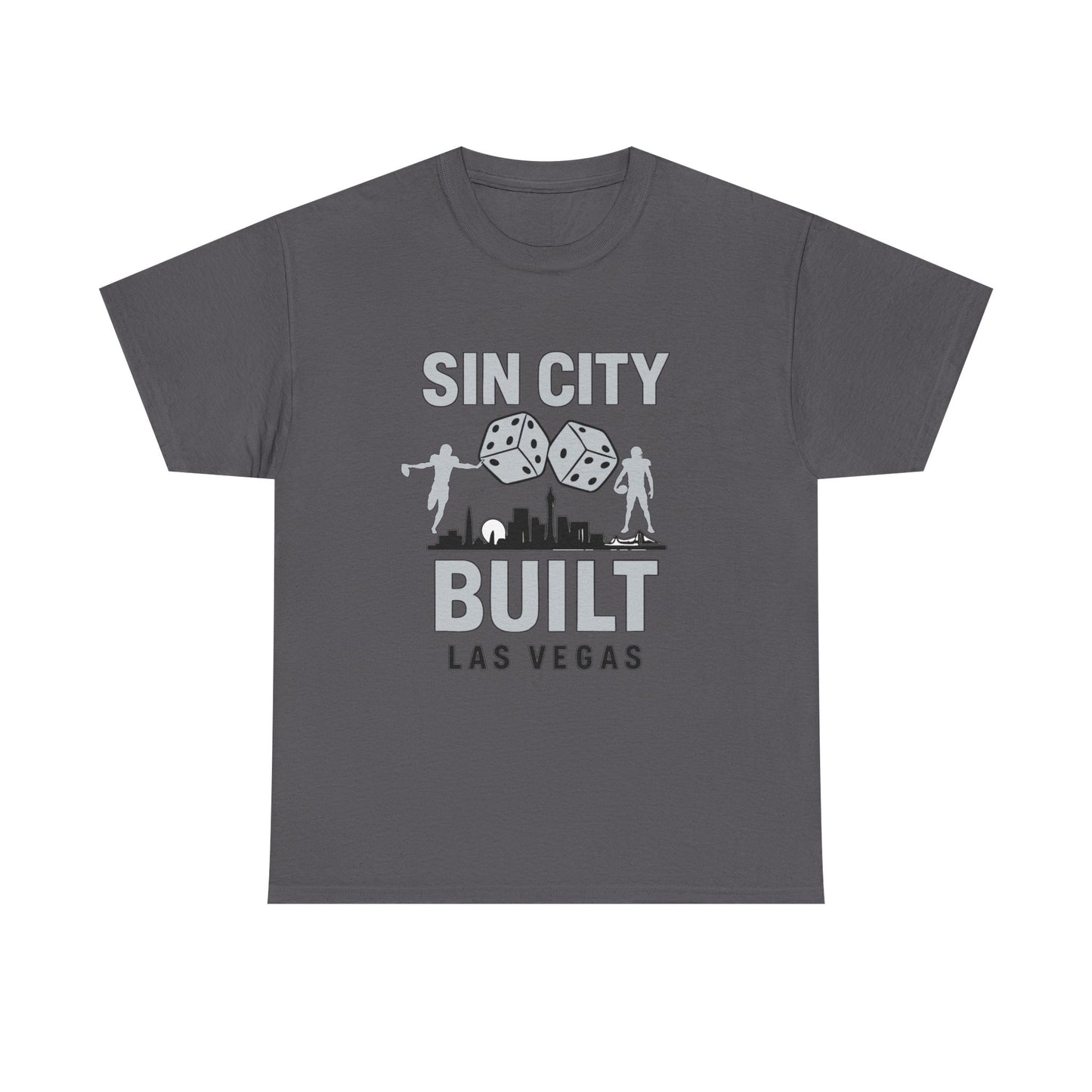 Las Vegas Built Tee, Male Cotton T-Shirt, Sin City Apparel, Casino Lover [...]