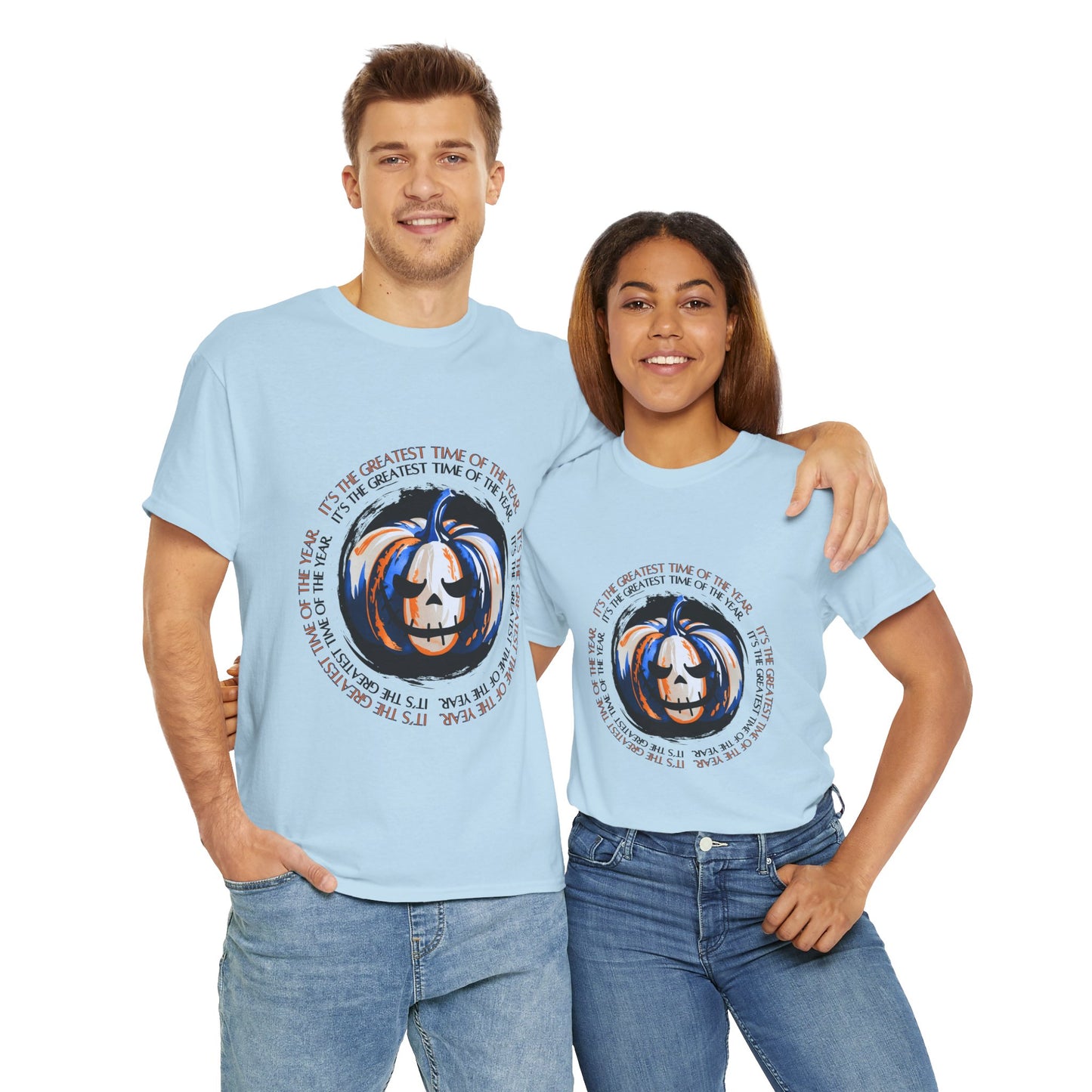 Halloween Pumpkin Tee, Unisex Halloween Shirt, Spooky Fall Apparel, Autumn Outfit, Trick or Treat Gift