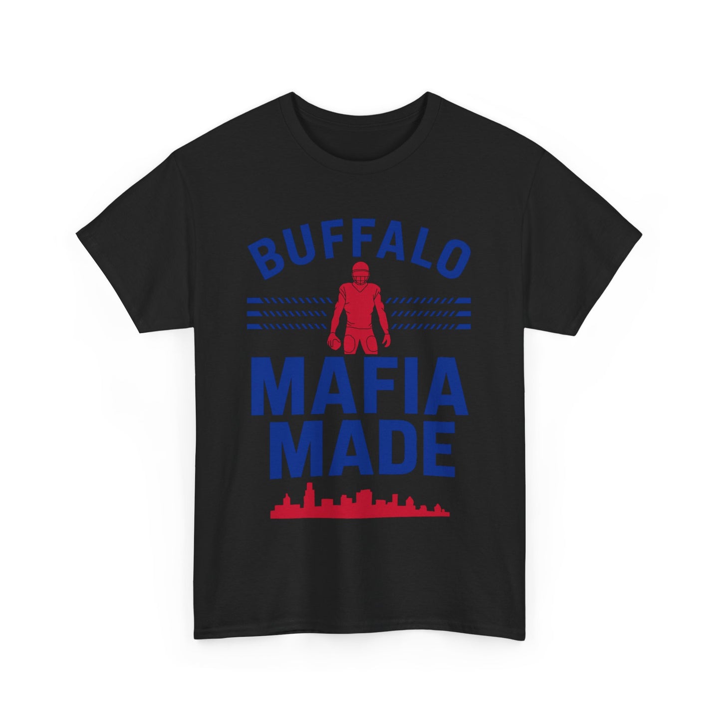 Buffalo Mafia Made Male Heavy Cotton Tee - Retro Graphic Tee, Casual [...]