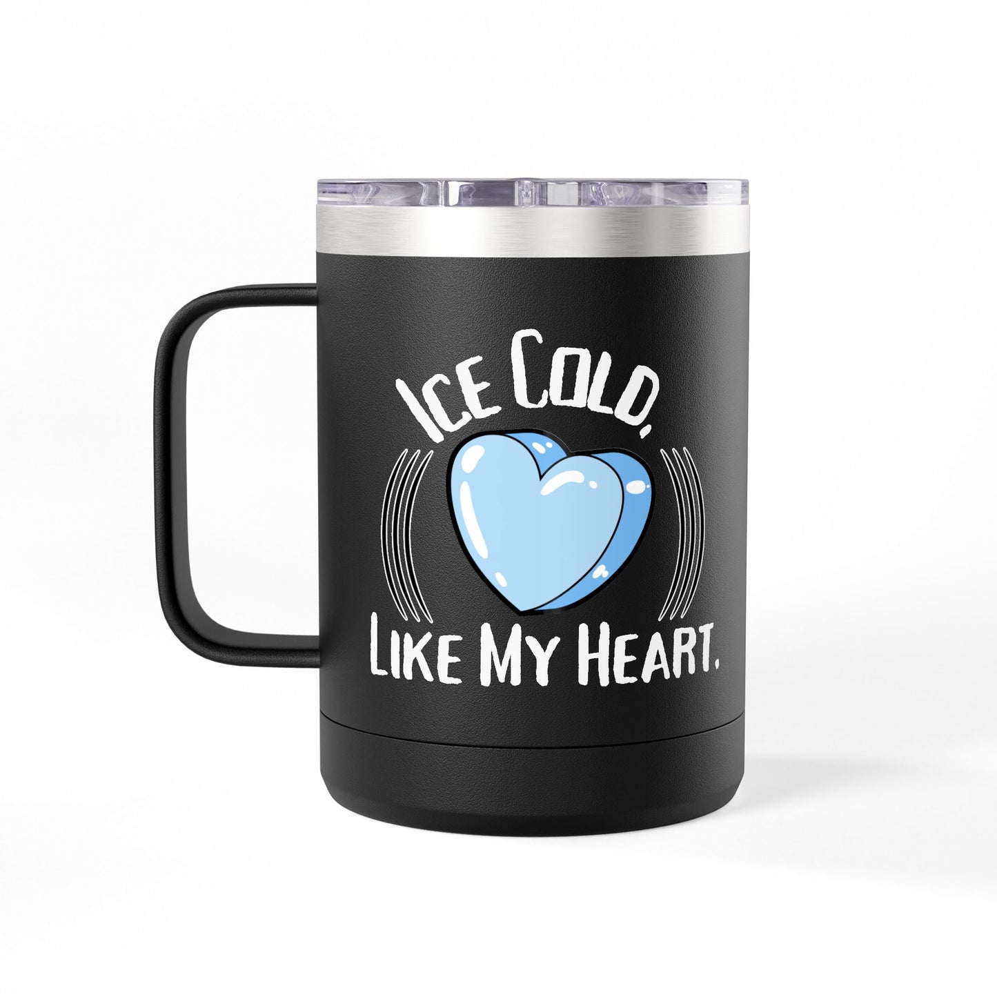 Ice Cold Mug: Heartfelt Coffee Tumbler, Perfect Gift for Friends, Fun Drinkware for Birthdays, Cheerful Kitchen Decor, Unique Cup for [...]