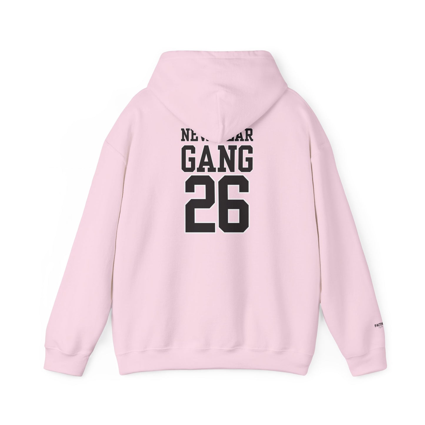 New Year Gang 26 Hoodie — Varsity Style Graphic Pullover