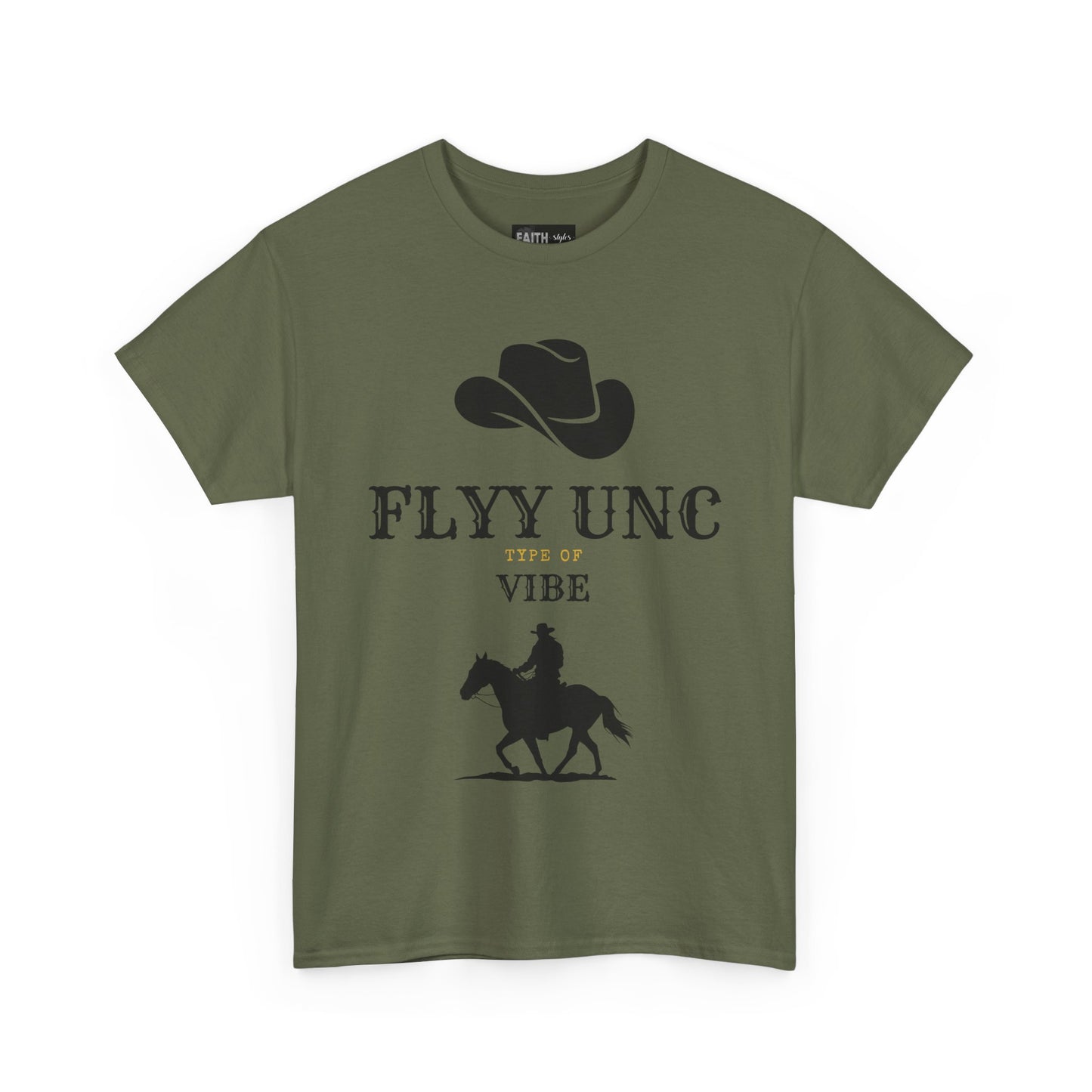 Unisex Cowboy Vibe Tee, Fun Graphic Tee, Casual Wear, Gift for Cowpoke Lovers, Western Style T-Shirt, Country Enthusiast Apparel