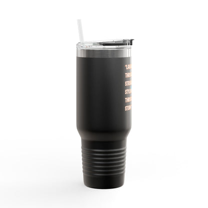 Insulated 40oz Travel Mug with Sunrise Design | Perfect for On-the-Go, Camping, Travel, or Everyday Use | Ideal Gift for Coffee Lovers