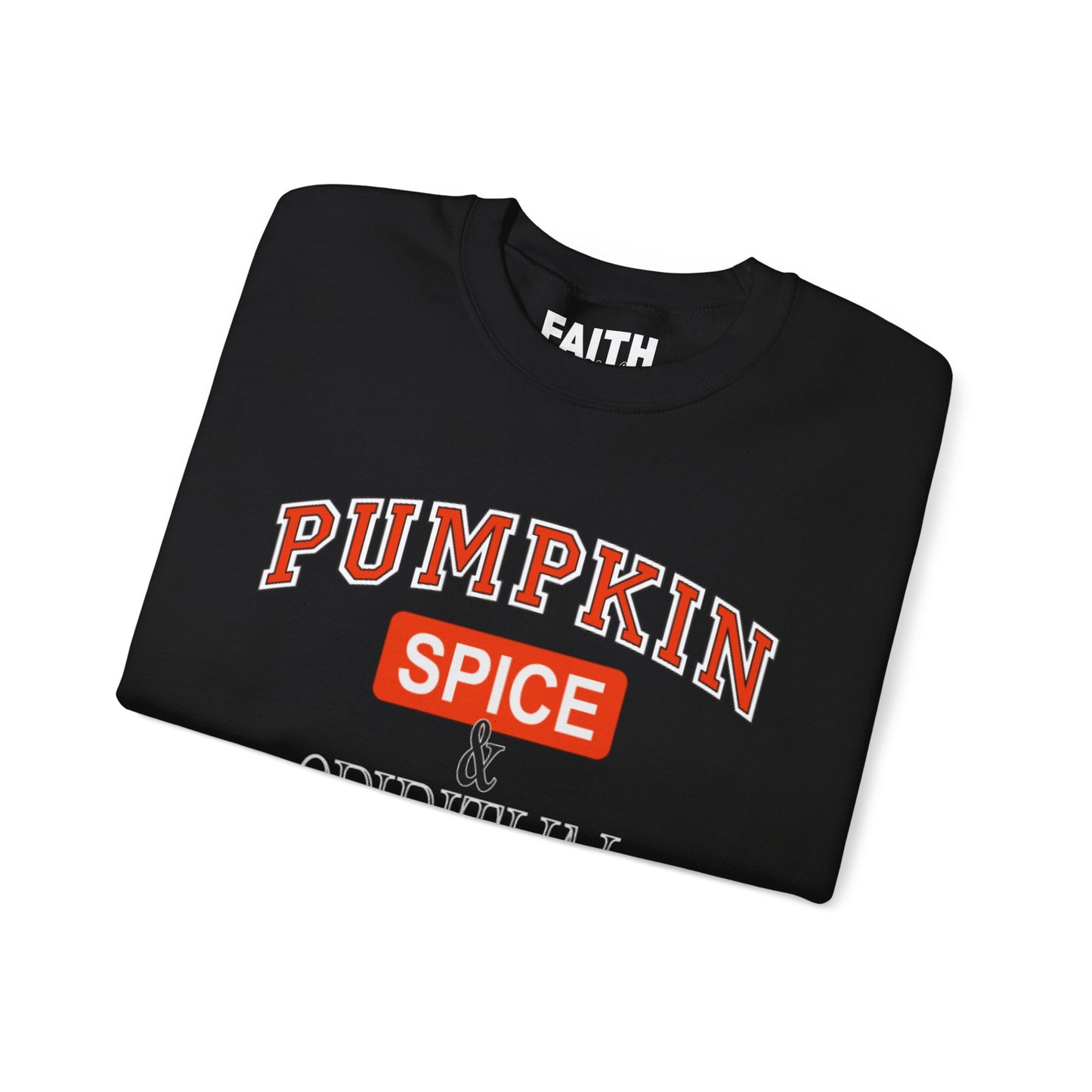Cozy Pumpkin Spice Sweatshirt, Fall Sweatshirt, Spiritual Advice Crewneck, Autumn Fashion, Thanksgiving Gift, Unisex Sweater
