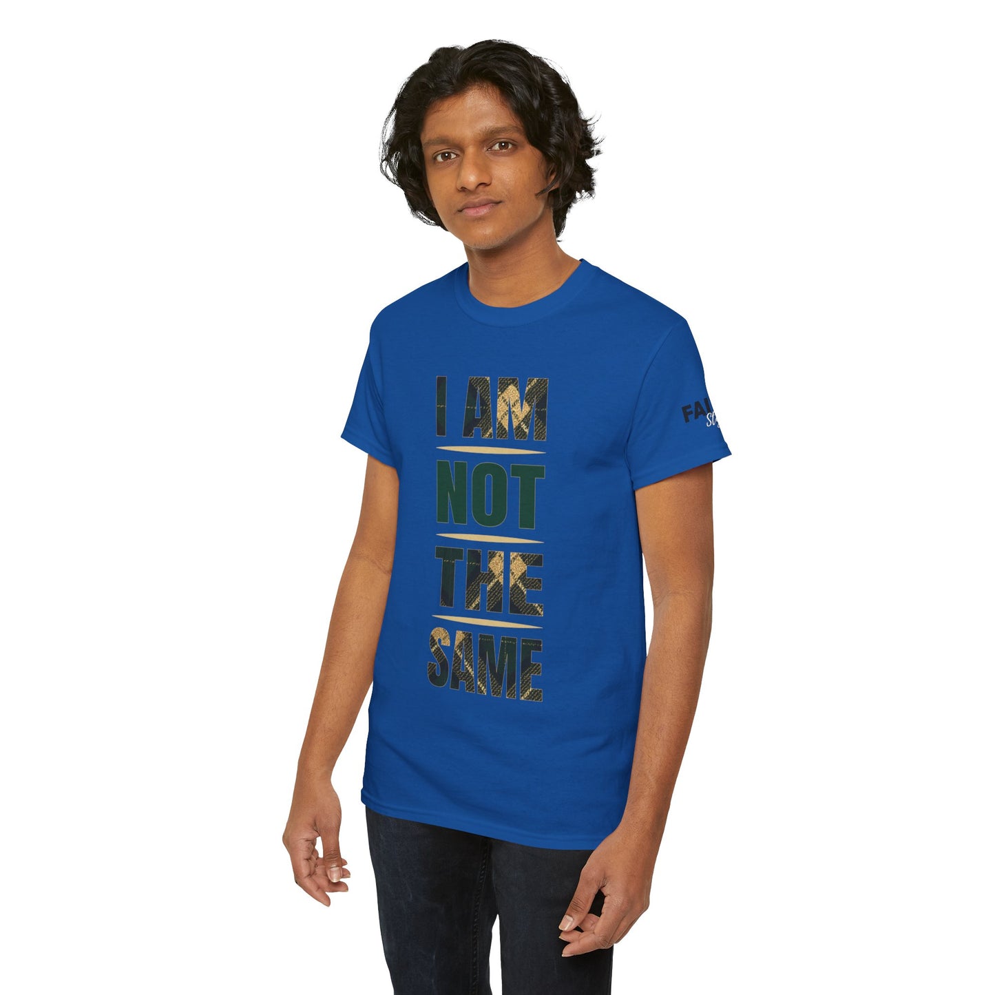 FaithStyles I Am Not The Same Tee — Inspirational Statement T-Shirt