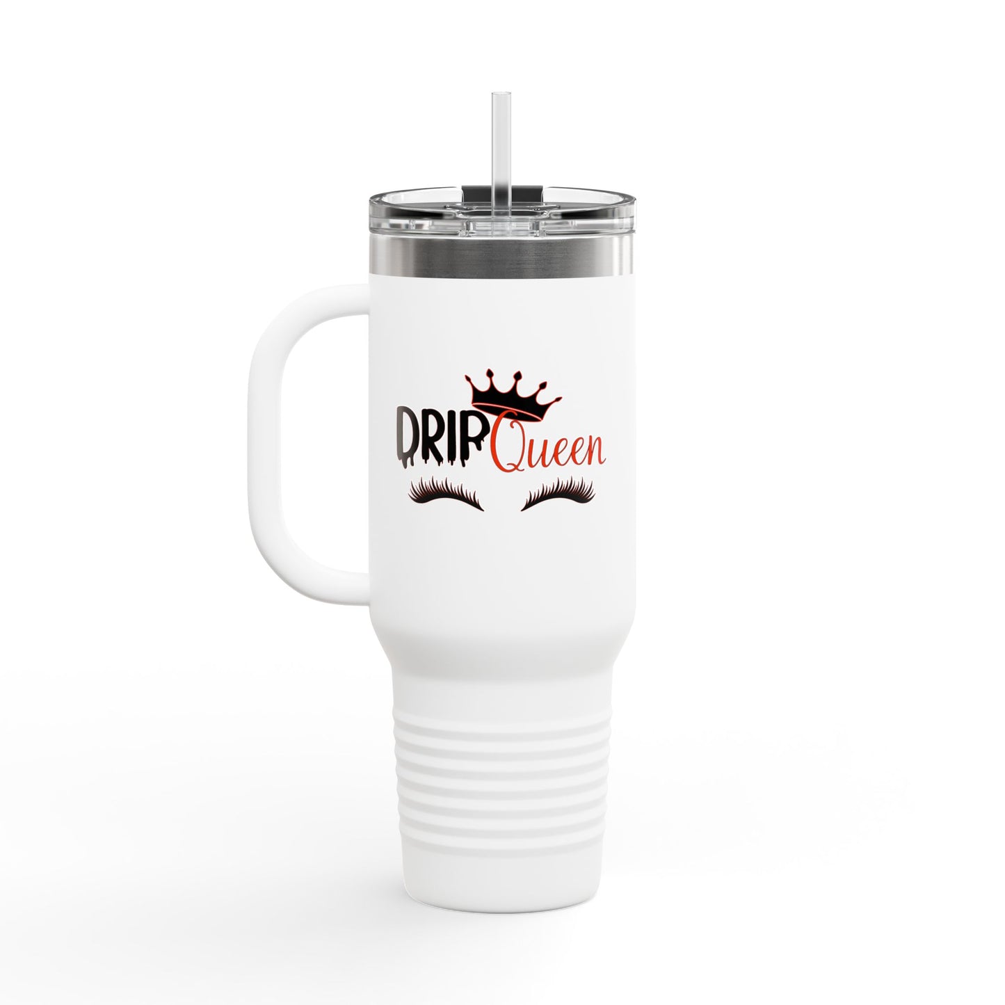 Stylish Insulated Travel Mug - Perfect for Queen of Drinks | Cute Gift for Coffee Lovers, Travel Mug, Drip Queen, 40oz Mug, Trendy [...]