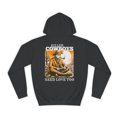 Unisex College Hoodie, Killer Cowboys