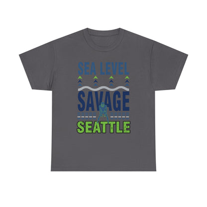 Seattle Savage Cotton Tee, Male Graphic T-Shirt, Casual Wear, Gift for [...]