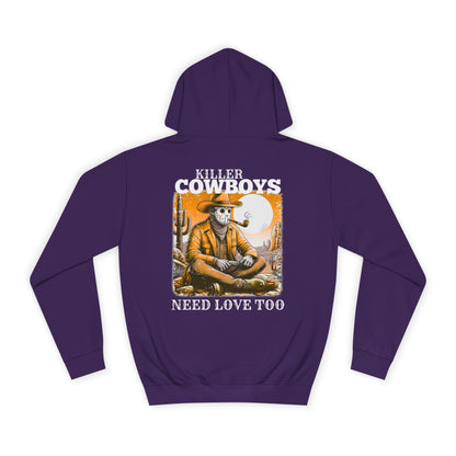 Unisex College Hoodie, Killer Cowboys