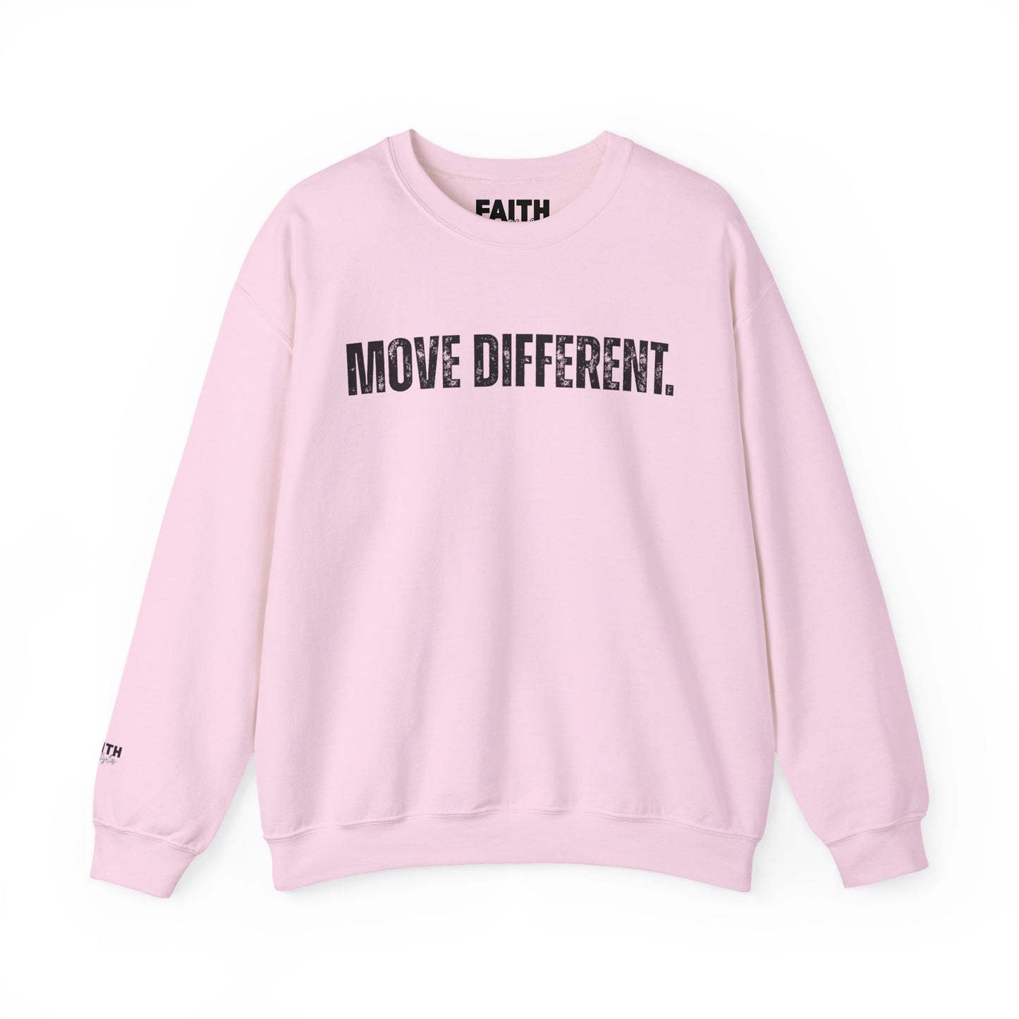 MOVE DIFFERENT. Unisex Crewneck Sweatshirt | Faith Styles®