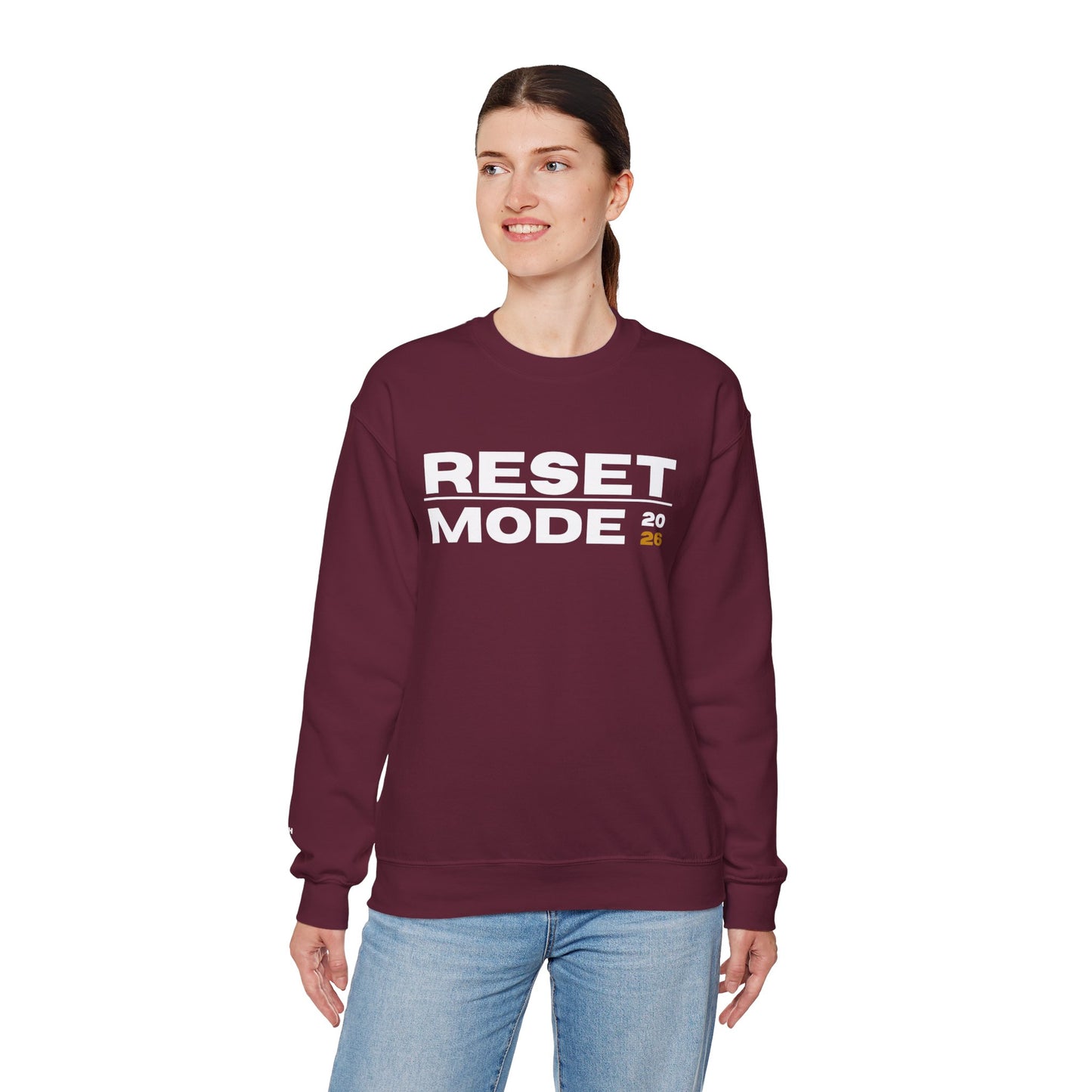 Reset Mode 2026 Crewneck Sweatshirt