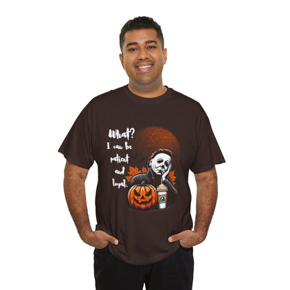 Halloween Graphic Tee, Unisex Cotton T-Shirt, Spooky Autumn Wear, Halloween Costume Top, Funny Horror Shirt