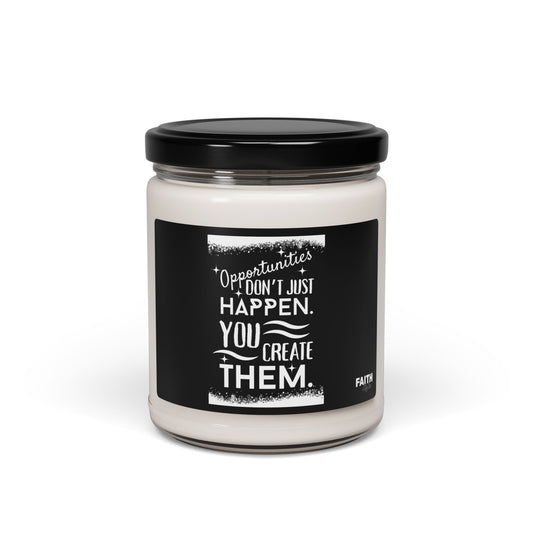 FaithStyles "OPPORTUNITIES" Scented Soy Candle, 9oz