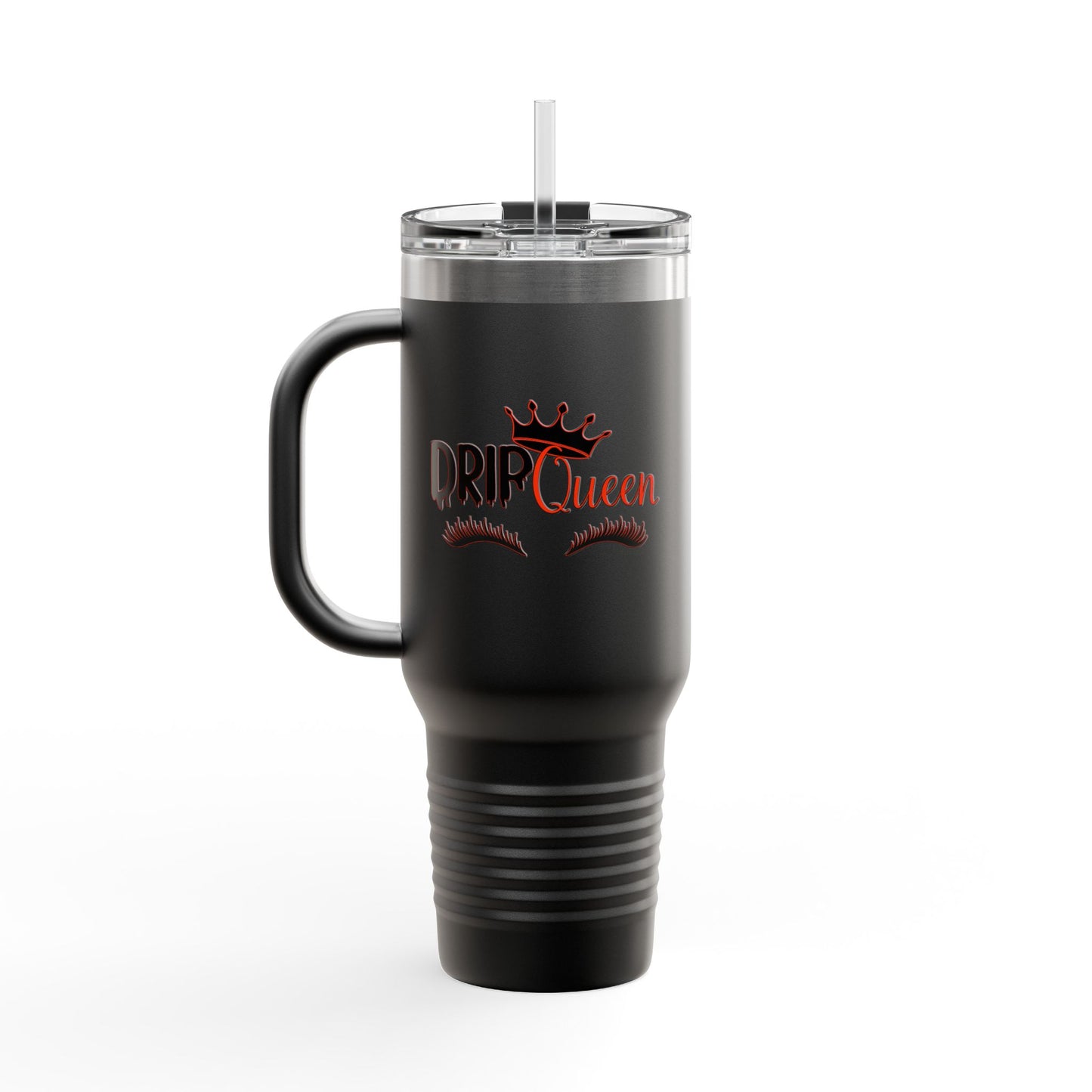 Stylish Insulated Travel Mug - Perfect for Queen of Drinks | Cute Gift for Coffee Lovers, Travel Mug, Drip Queen, 40oz Mug, Trendy [...]