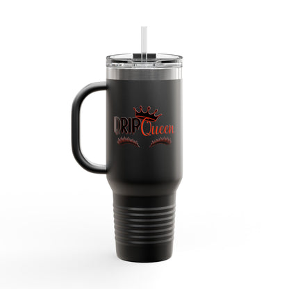Stylish Insulated Travel Mug - Perfect for Queen of Drinks | Cute Gift for Coffee Lovers, Travel Mug, Drip Queen, 40oz Mug, Trendy [...]