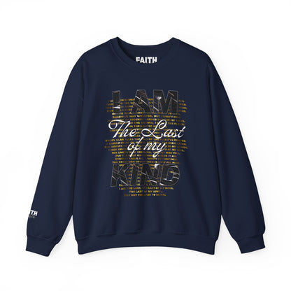 FaithStyles Unisex Heavy Blend™ Motivational Crewneck Sweatshirt - I AM The Last of my KING, Inspirational Gift for Him/Her, Cozy Fall Layer, [...]