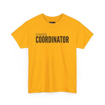 Chaos Coordinator Unisex Cotton Tee, Funny T-Shirt for Moms, Gift for Event Planners, Casual Wear, Birthday Present