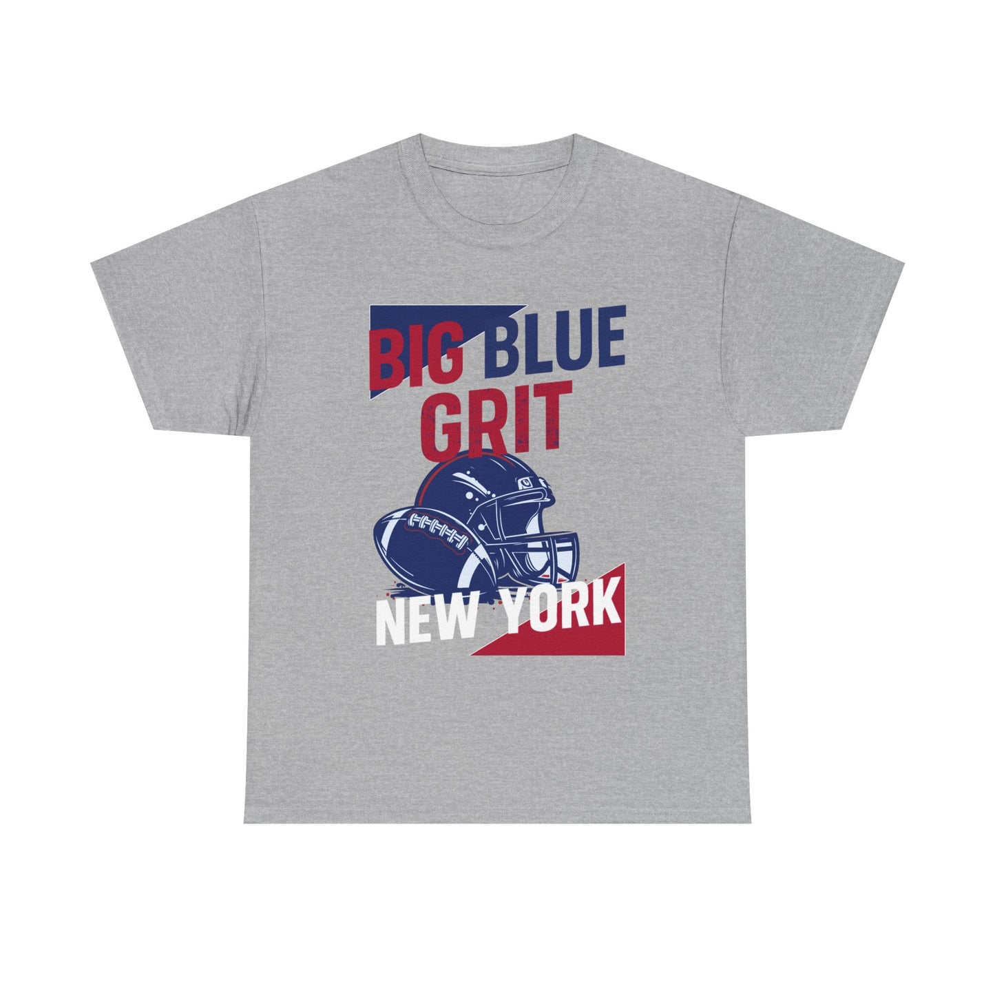 Big Blue Grit Male Heavy Cotton Tee, Football Apparel, Sports T-Shirt, [...]