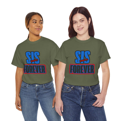 Unisex Heavy Cotton Tee - 'SUS Squad Forever' Graphic Tee, Casual Wear, Gift for Friends, Funny T-Shirt for Events, Streetwear Fashion