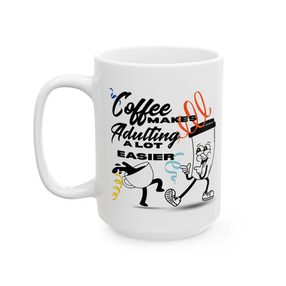 FaithStyles Ceramic Mug — Funny Coffee Lover Gift (11oz & 15oz)