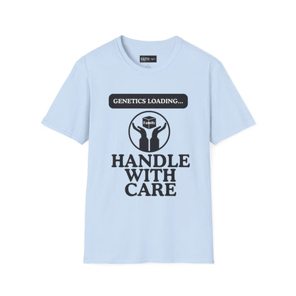 Genetics Loading T-Shirt, Funny Genetics Tee, Gift for Science Lovers, Unisex Humor Shirt, Casual Wear for Every Occasion