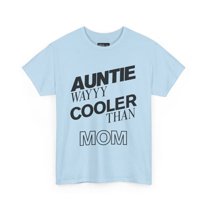 Cool Aunt Unisex Tee - Perfect Gift for Auntie, Family Gatherings, Fun Casual Wear, Birthday Celebration, Mother's Day