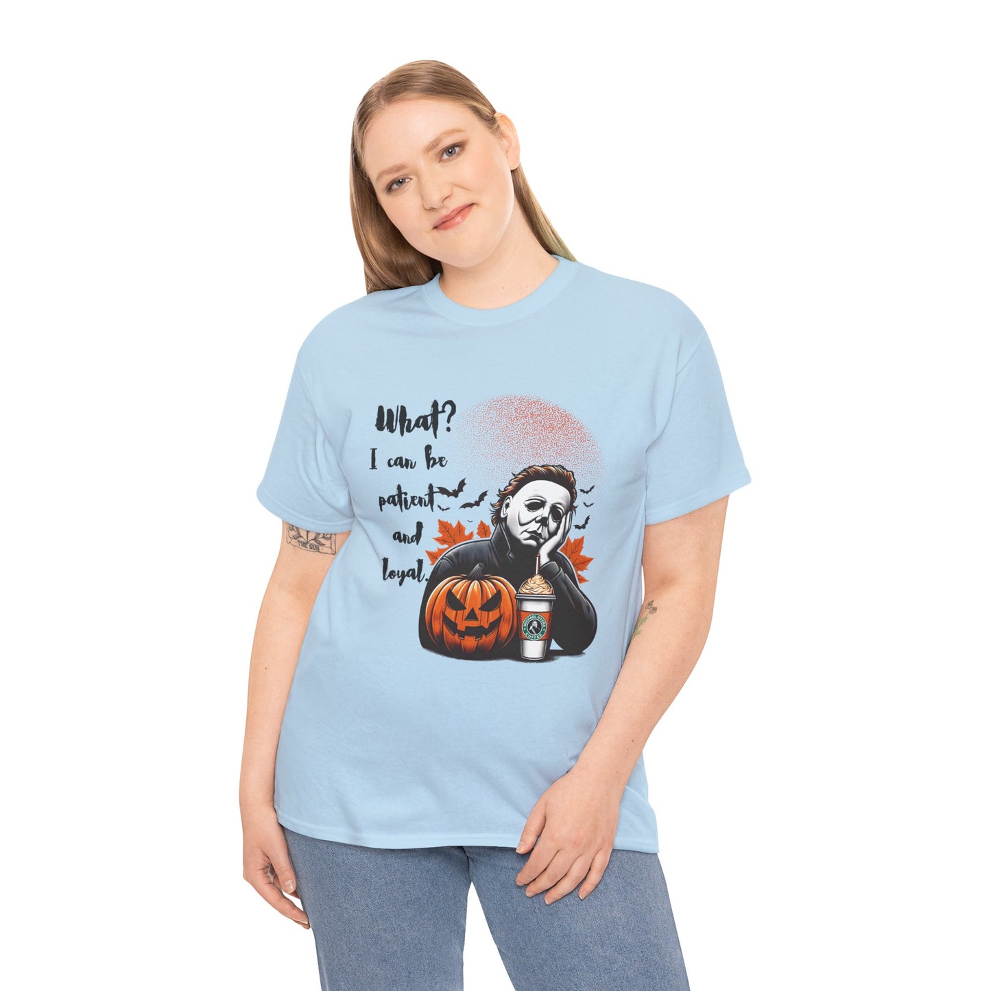 Halloween Graphic Tee, Unisex Cotton T-Shirt, Spooky Autumn Wear, Halloween Costume Top, Funny Horror Shirt