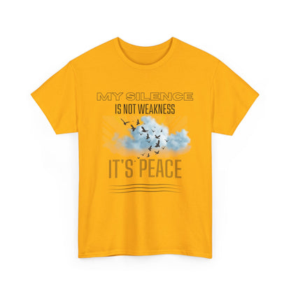 Inspirational Male Graphic Tee, Motivational Shirt, Casual Wear, Gifts for Friends, Peaceful Message, Everyday Comfort