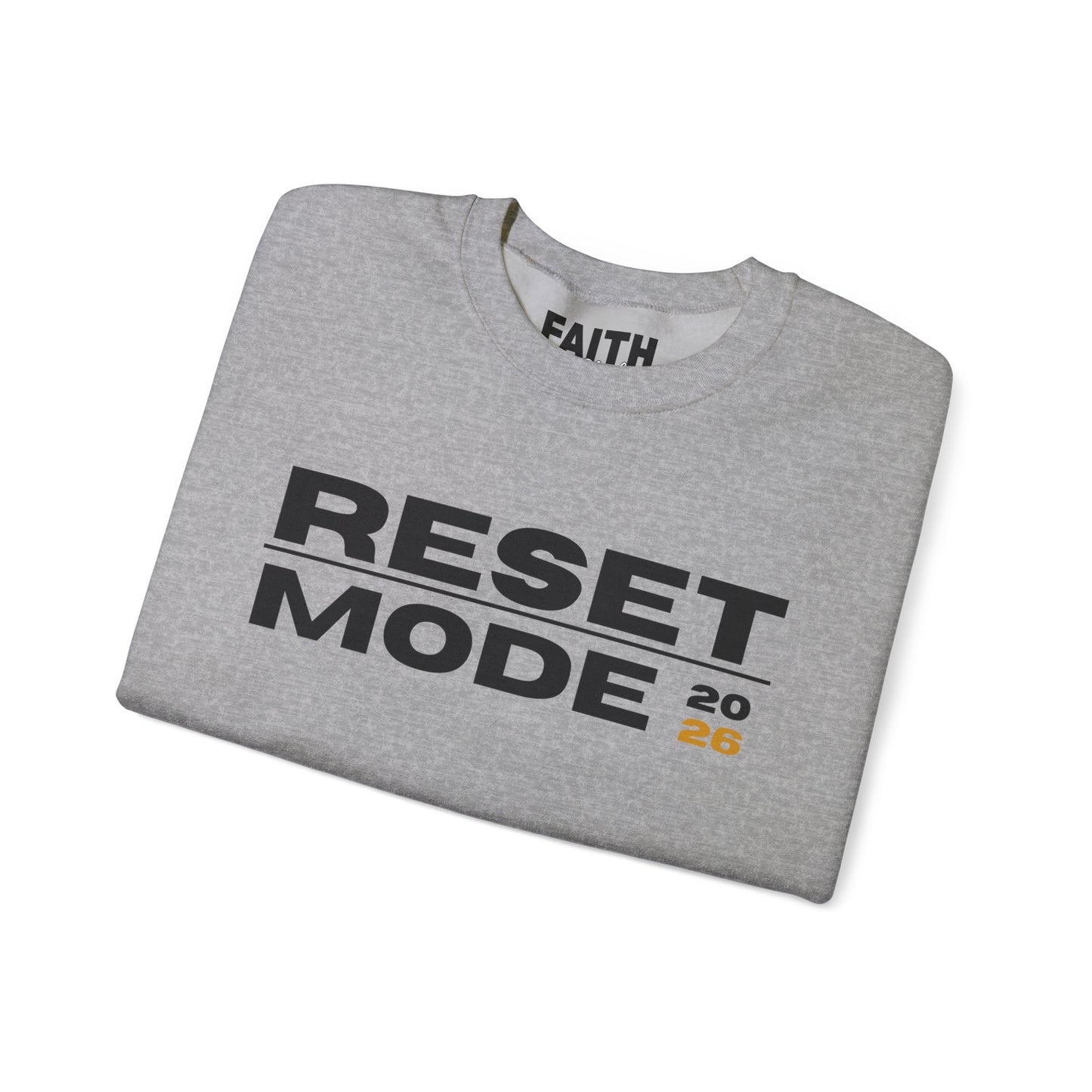 Reset Mode 2026 Crewneck Sweatshirt