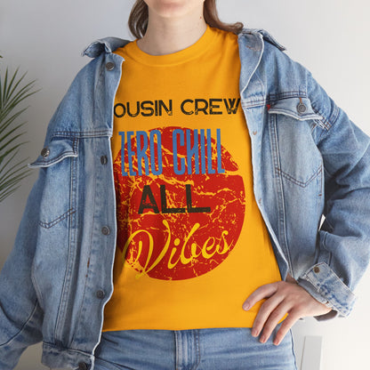 Cousin Crew Graphic Tee, Casual Unisex T-Shirt, Perfect for Family Gatherings, All-Occasion Gift, Trendy Lifestyle Wear
