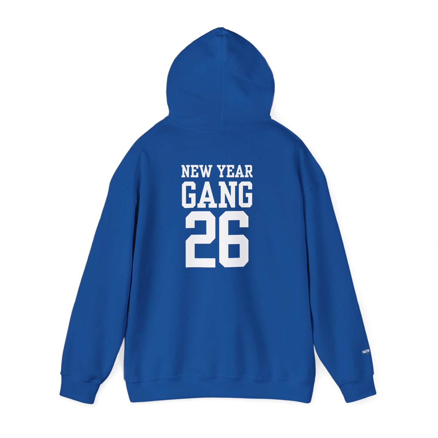 New Year Gang 26 Hoodie — Varsity Style Graphic Pullover