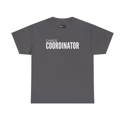 Chaos Coordinator Unisex Cotton Tee, Funny T-Shirt for Moms, Gift for Event Planners, Casual Wear, Birthday Present