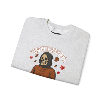 Soul Snatcher Crewneck Sweatshirt - Cozy Unisex Fall Apparel, Halloween Gift, Casual Streetwear, Autumn Fashion
