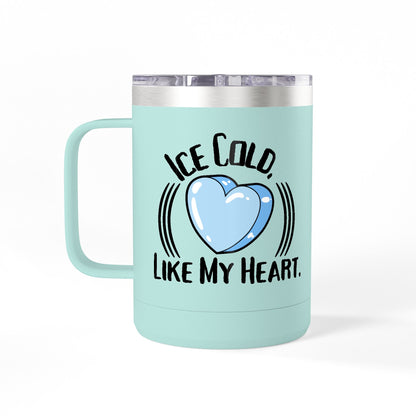 Ice Cold Mug: Heartfelt Coffee Tumbler, Perfect Gift for Friends, Fun Drinkware for Birthdays, Cheerful Kitchen Decor, Unique Cup for [...]