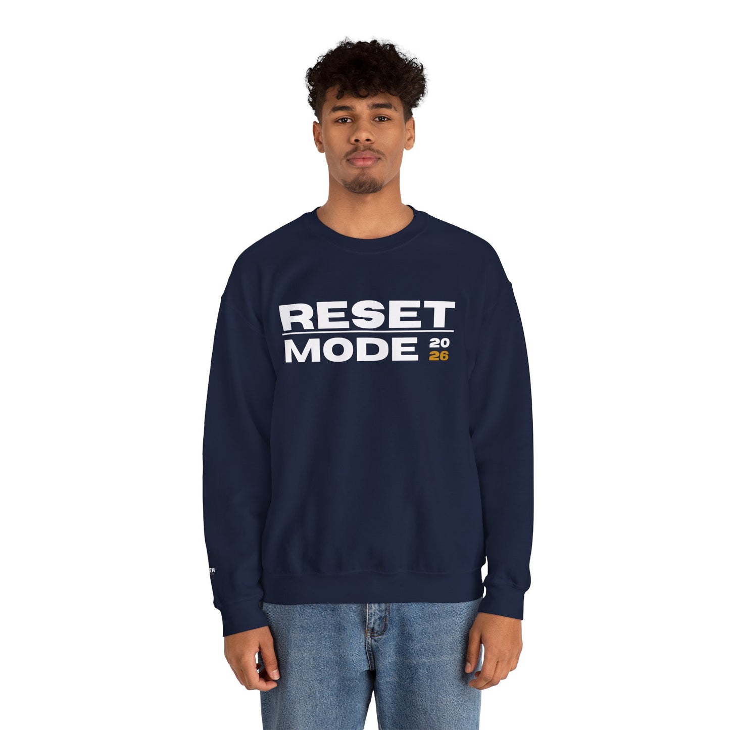 Reset Mode 2026 Crewneck Sweatshirt
