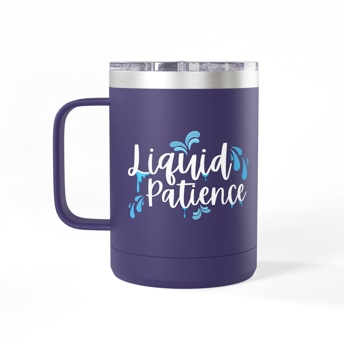 Liquid Patience Coffee Mug Tumbler | Perfect Gift for Coffee Lovers, Inspirational Drinkware, Home Office Accessory, Relaxation Gift, [...]