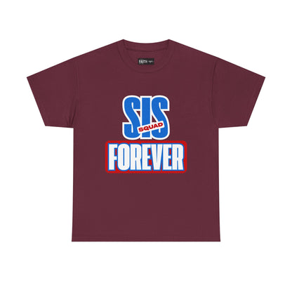 Unisex Heavy Cotton Tee - 'SUS Squad Forever' Graphic Tee, Casual Wear, Gift for Friends, Funny T-Shirt for Events, Streetwear Fashion