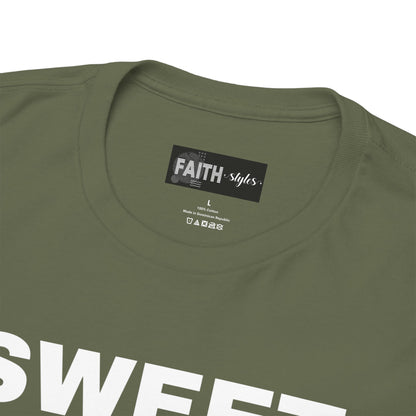Sweet but Savage Grandma Cotton Tee | Fun Gift for Trendsetters, Everyday Wear, Birthday Party, and Casual Outings