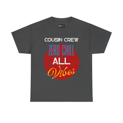 Cousin Crew Graphic Tee, Casual Unisex T-Shirt, Perfect for Family Gatherings, All-Occasion Gift, Trendy Lifestyle Wear