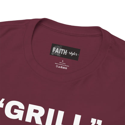Grill Sergeant Tee - Perfect for BBQs, Father's Day Gift, Unisex Cotton T-Shirt, Outdoor Parties, Cooking Enthusiasts