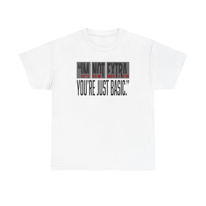 Funny Quote Male Heavy Cotton Tee, Casual T-Shirt for Everyday Wear, Gift for Friends, Birthday Gift, Trendy Statement Shirt