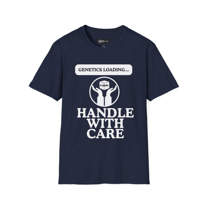 Genetics Loading T-Shirt, Funny Genetics Tee, Gift for Science Lovers, Unisex Humor Shirt, Casual Wear for Every Occasion