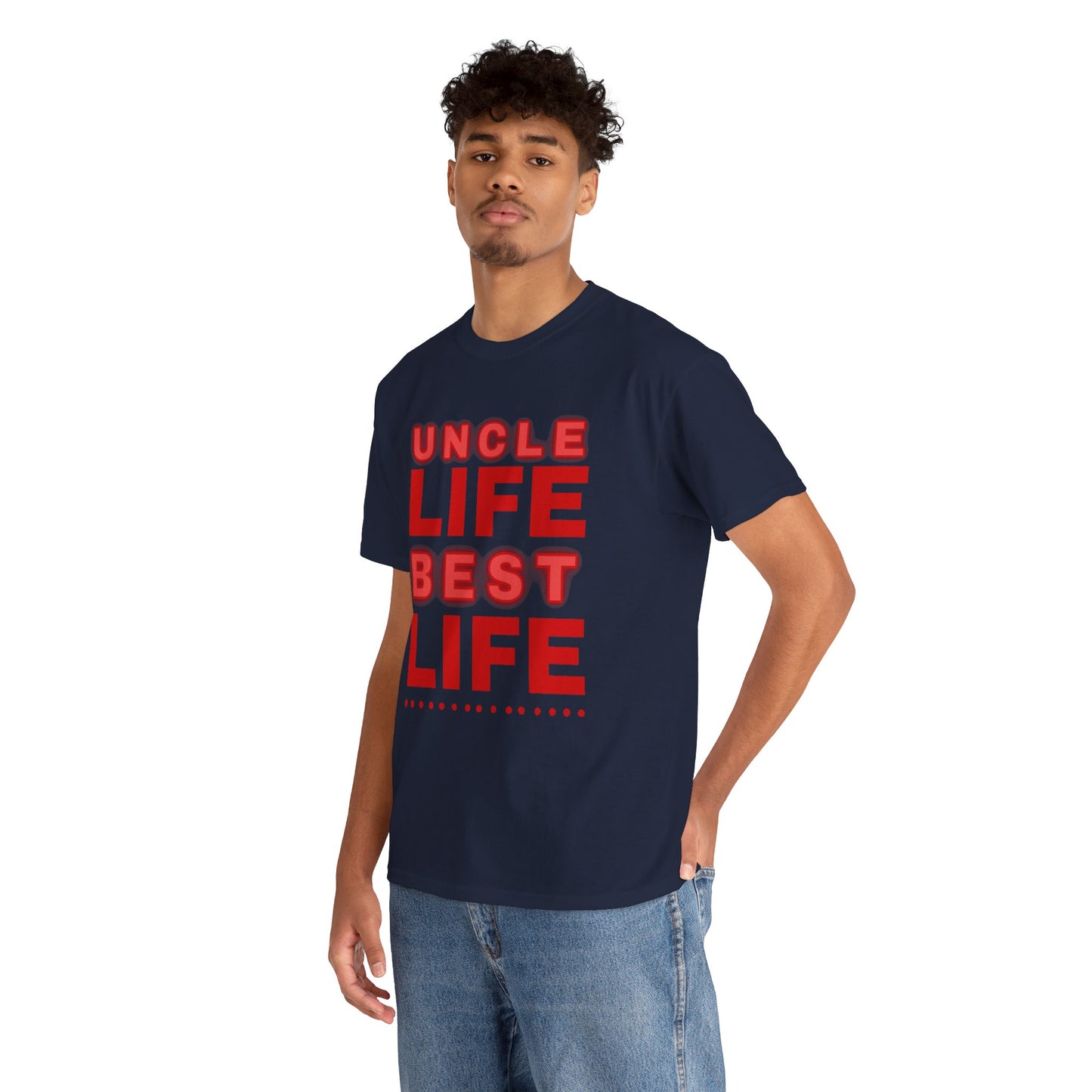 Uncle Life Best Life Tee | Funny Uncle T-Shirt, Gift for Uncle, Family Reunion Shirt, Birthday Gift, Casual Wear