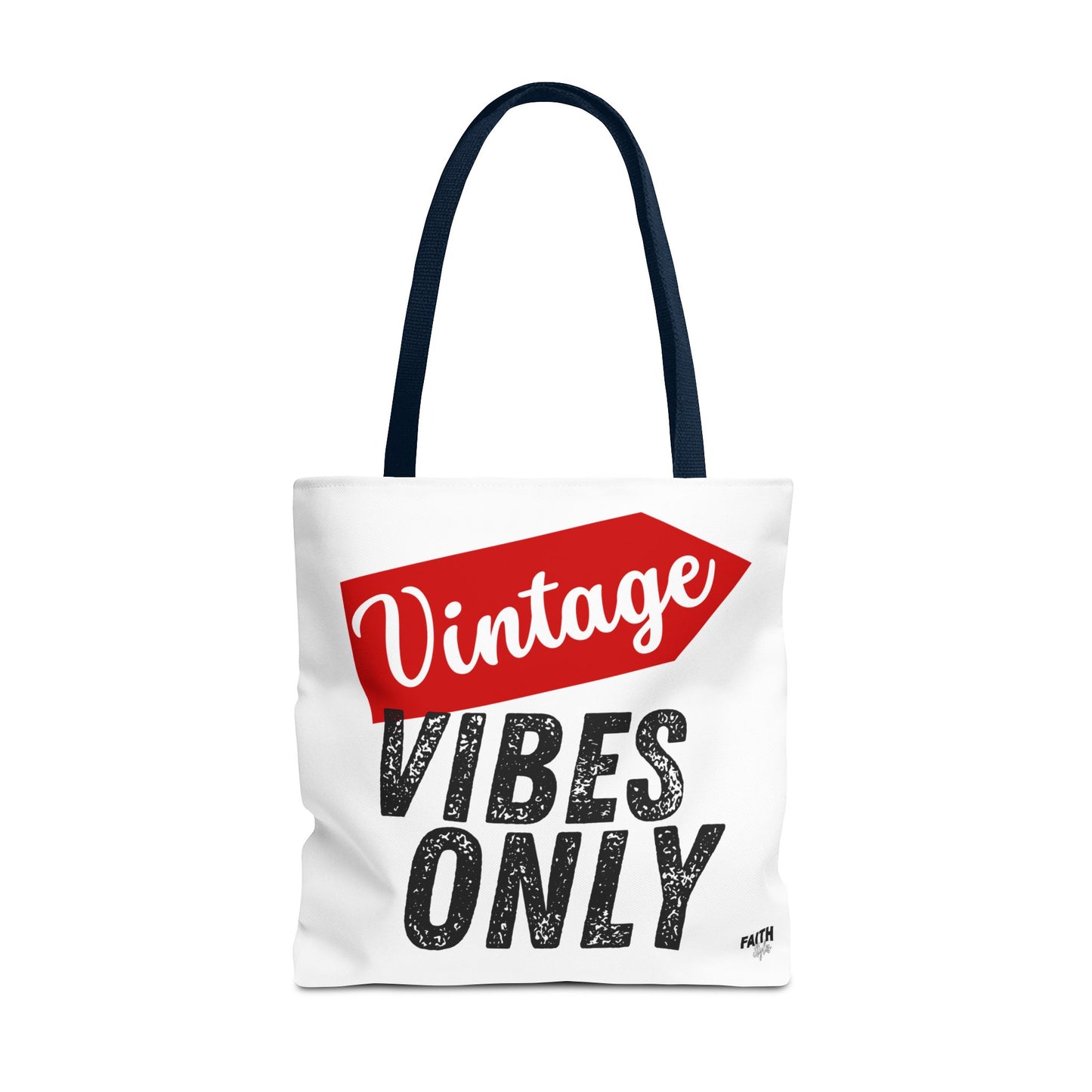 FaithStyles Vintage Vibes Only Tote Bag