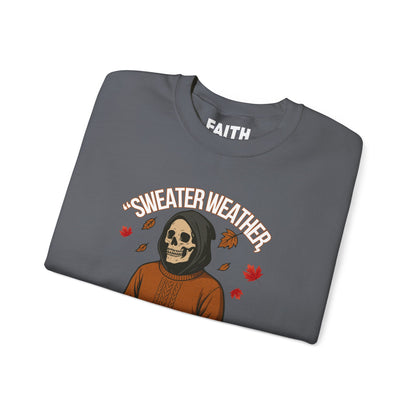 Soul Snatcher Crewneck Sweatshirt - Cozy Unisex Fall Apparel, Halloween Gift, Casual Streetwear, Autumn Fashion