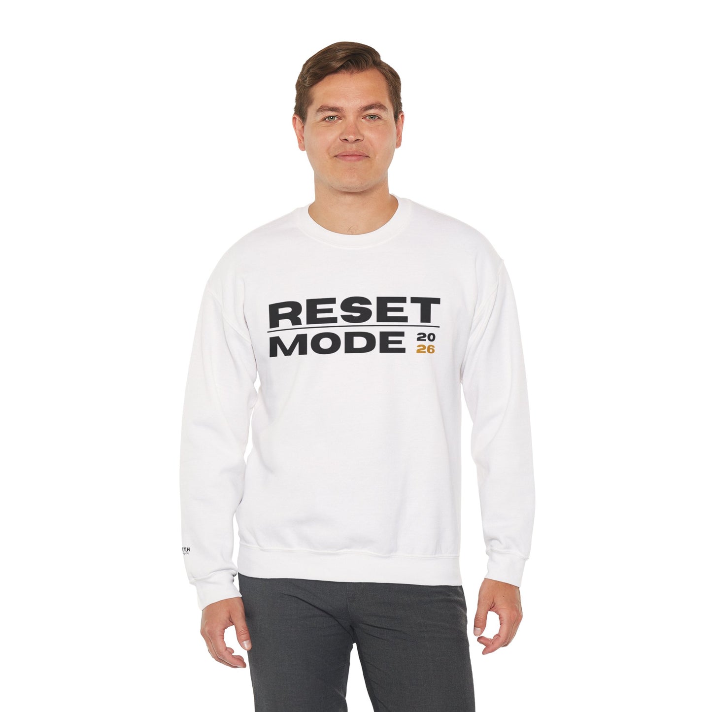 Reset Mode 2026 Crewneck Sweatshirt