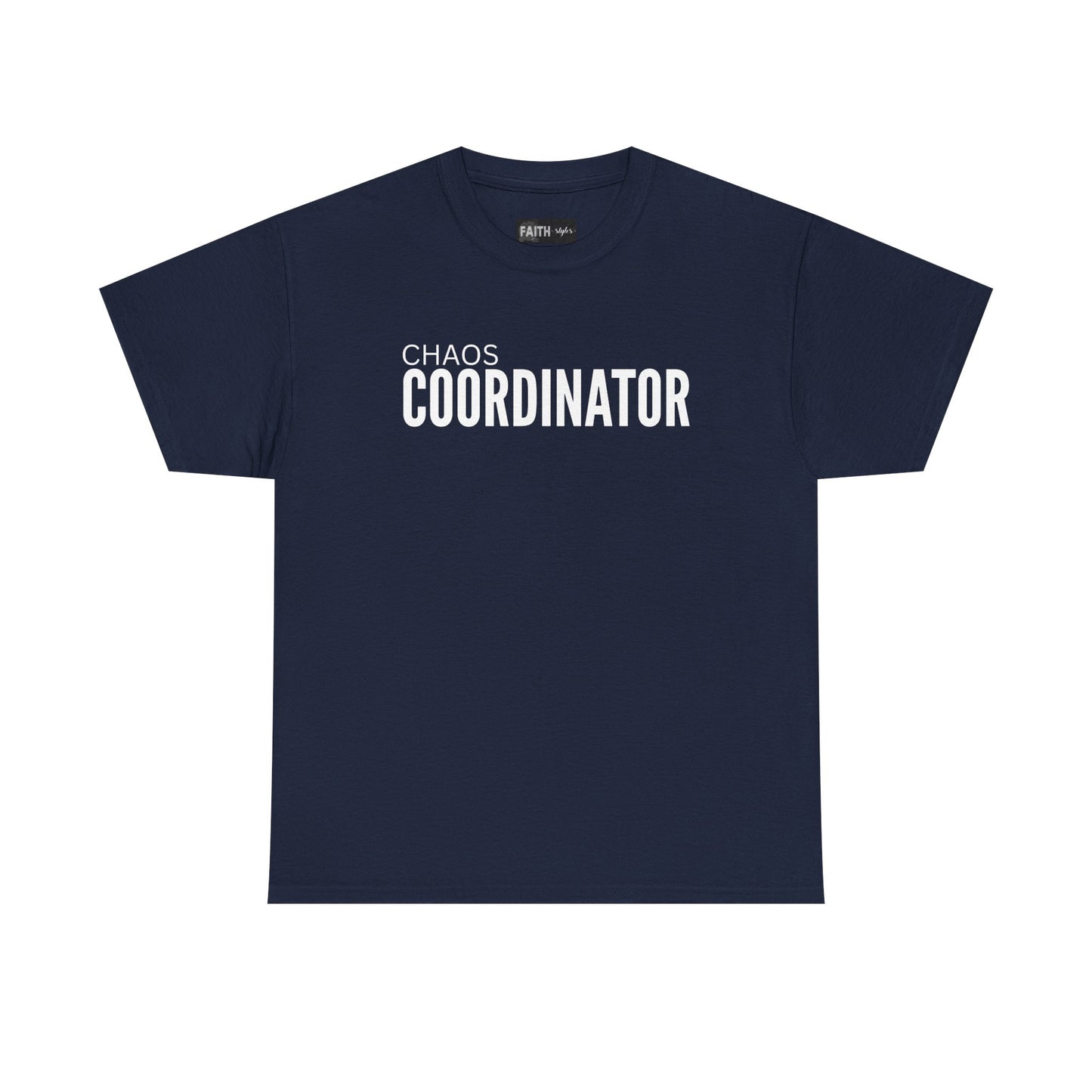 Chaos Coordinator Unisex Cotton Tee, Funny T-Shirt for Moms, Gift for Event Planners, Casual Wear, Birthday Present